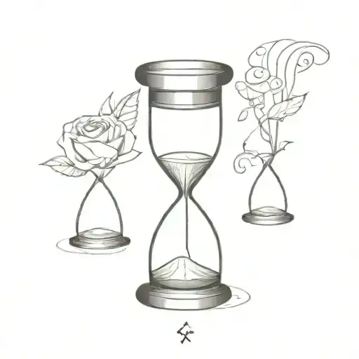 Hourglass With Water Inside Of It