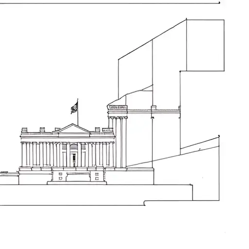 Shooting Of The White House In Russia In 1993