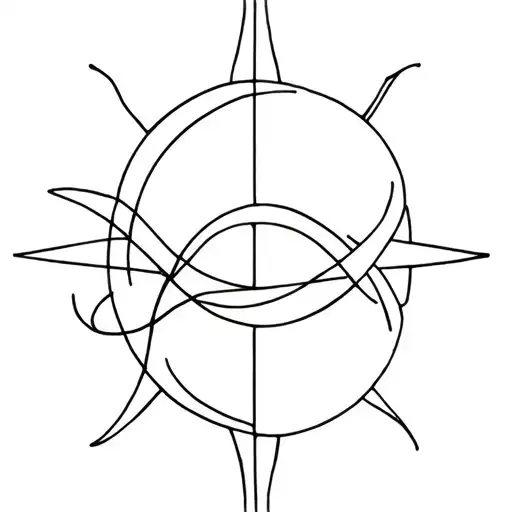 Sun And Sol Note Intertwined