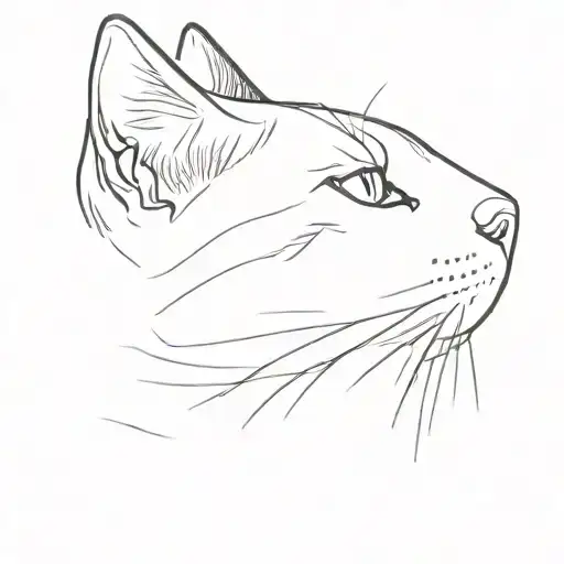 Only Cat Nose Profile