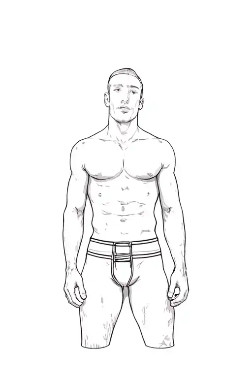 Man In Jockstrap