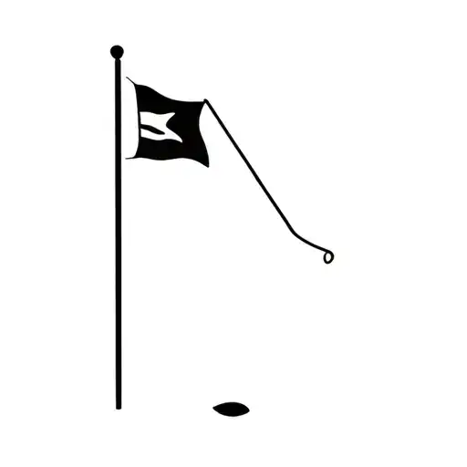 Golf Flag Waving