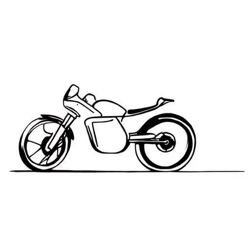 Sports Bike Silhouettes