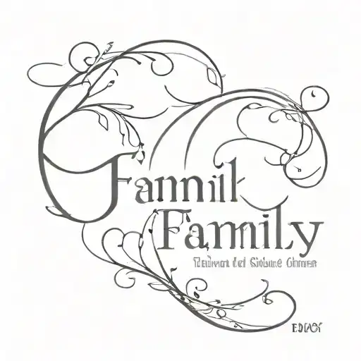 Family Names Incorporated Into The Design