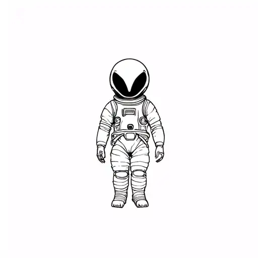 An Alien As An Astronaut