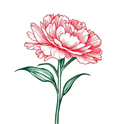 Carnation With Tulips