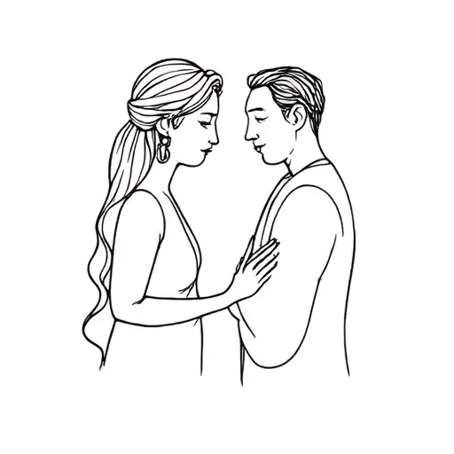 Grandmother And Father Simple