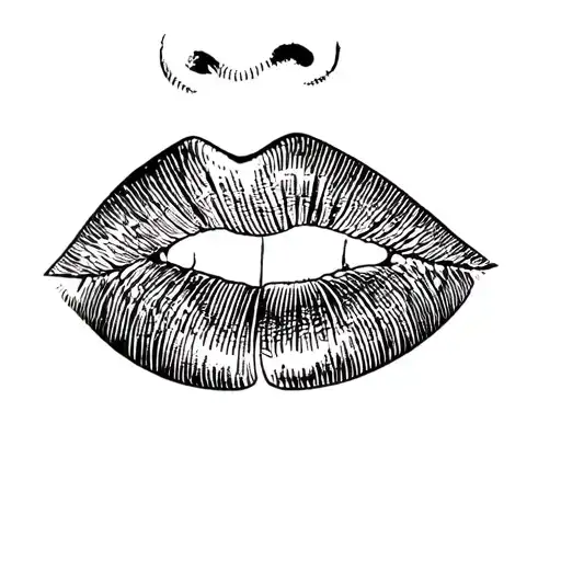 A Woman's Lips