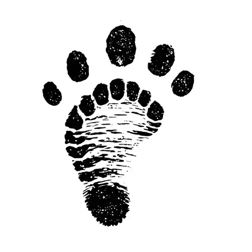 Dog Footprint