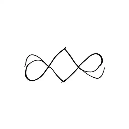 Infinity Symbol Intertwined