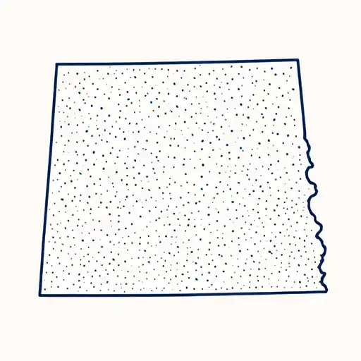 South Dakota State Outline