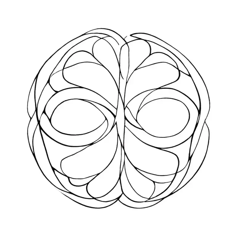 Julia Set Fractal Interconnecting