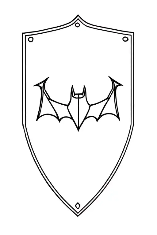 A Bat And Shield