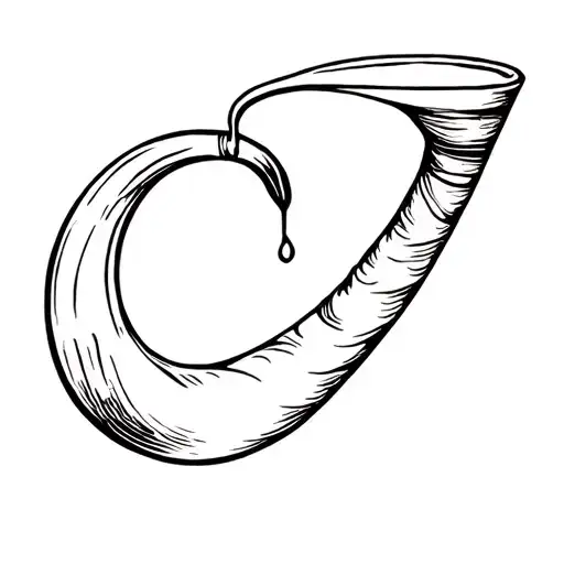 Pouring Drinking Horn