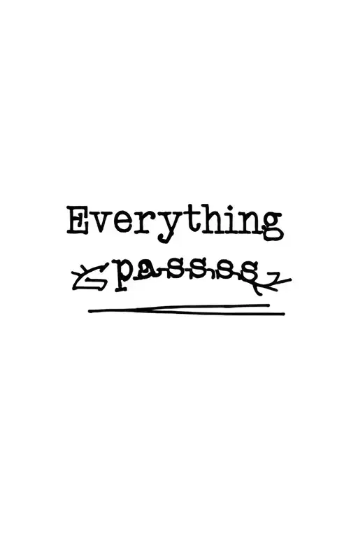 Everything Passes