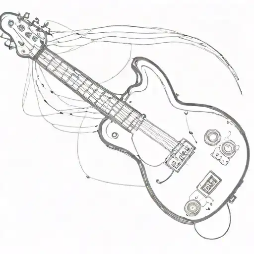 Inside Caos With Bass Guitar