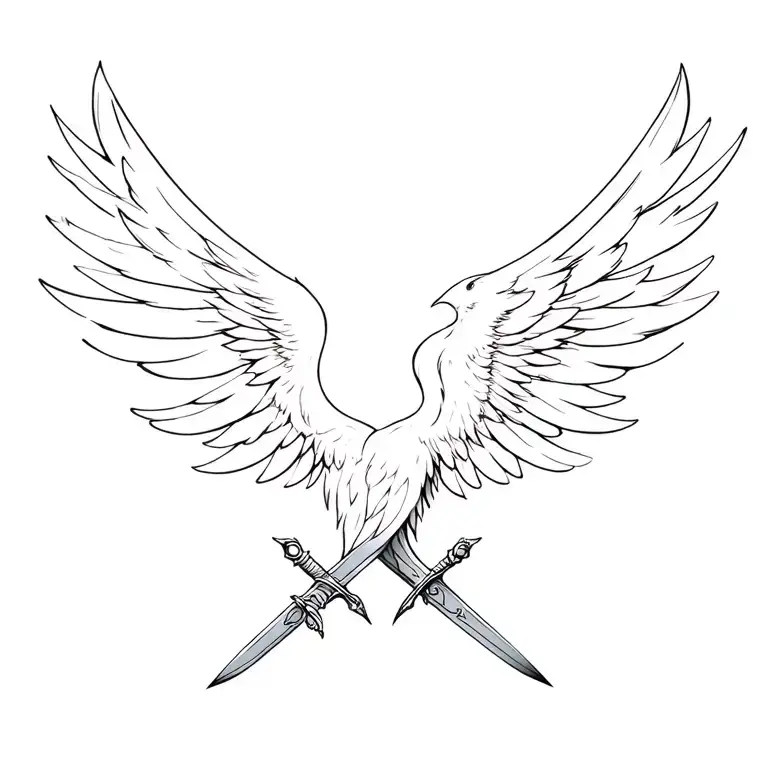 Sword And Wing Of The Evil Bird