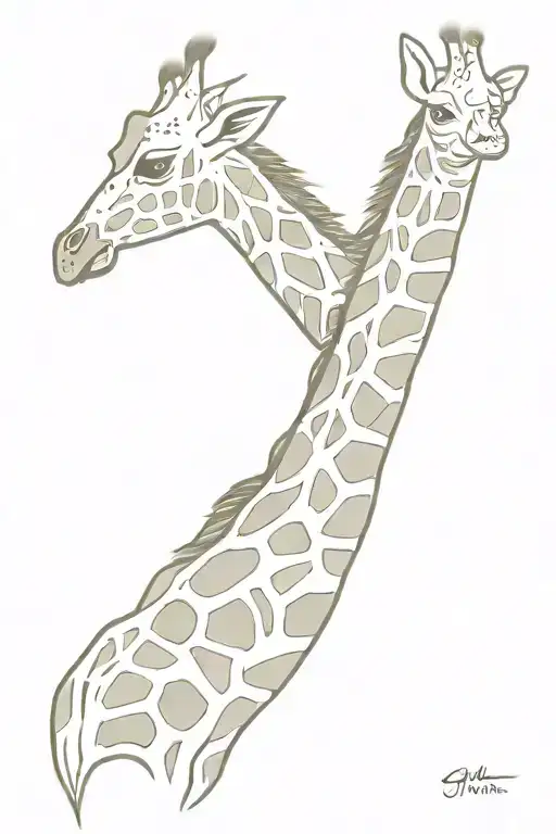 Muscular Giraffe