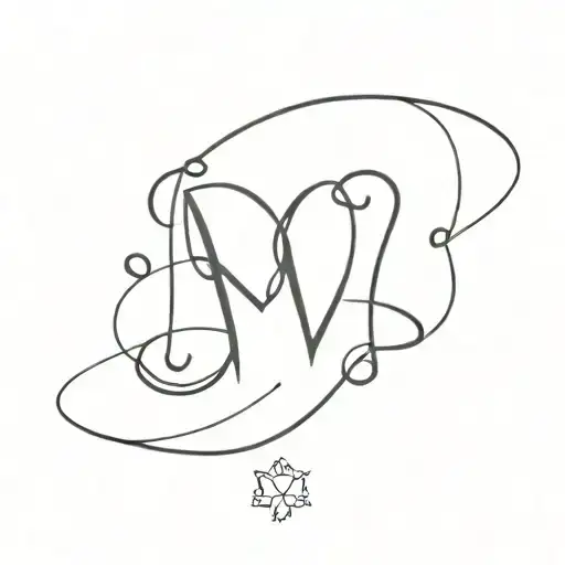 Initials With Heart