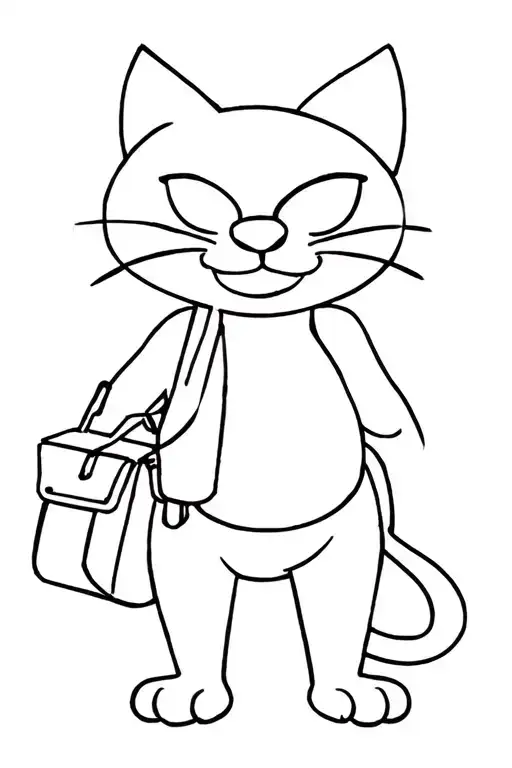 Felix The Cat With His Bag Of Tricks