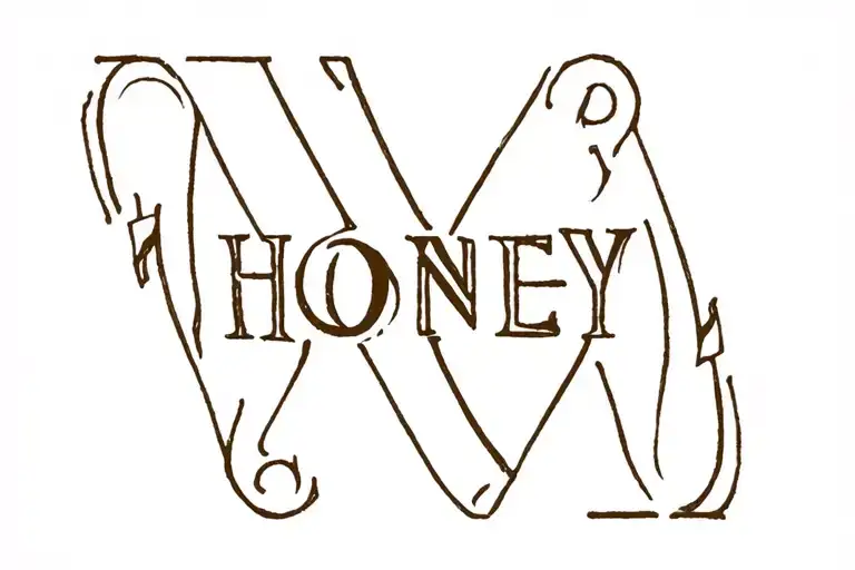The Word Honey Which Turns Into Money With The M