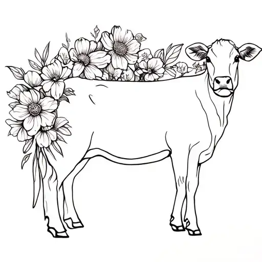 Flowers And Livestock
