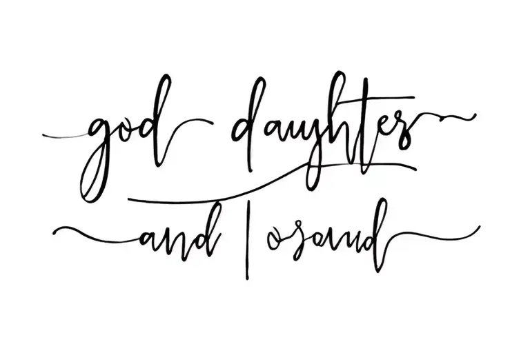 God And Daughters Name