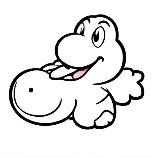 Yoshi Licking Drugs