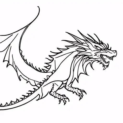 Dragon Flying