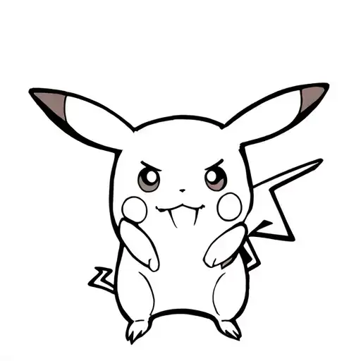 Gangster Pikachu Pokemon