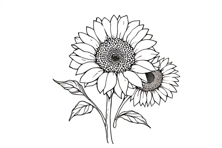 Sunflower And Gerbera