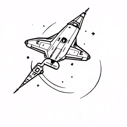 Spaceship Flying