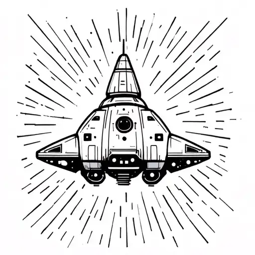Spaceship Flying