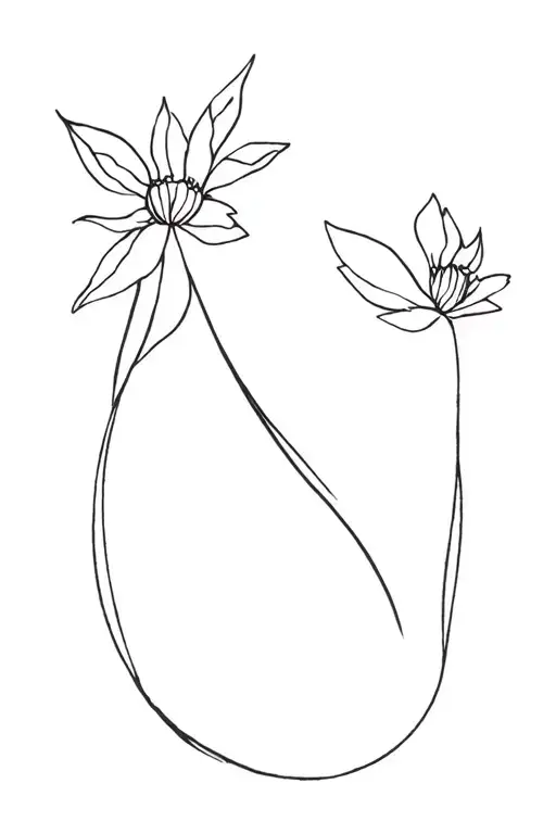 A Tattoo In Recognition Of My Daughter Flora