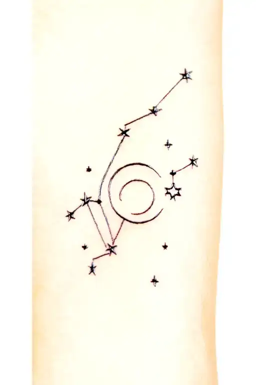 Sun Moon Star Constellation