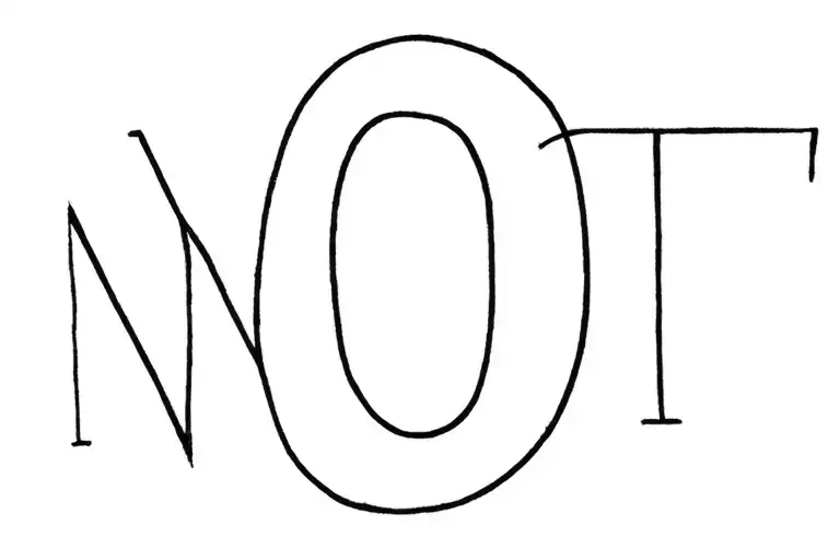 Why N0t