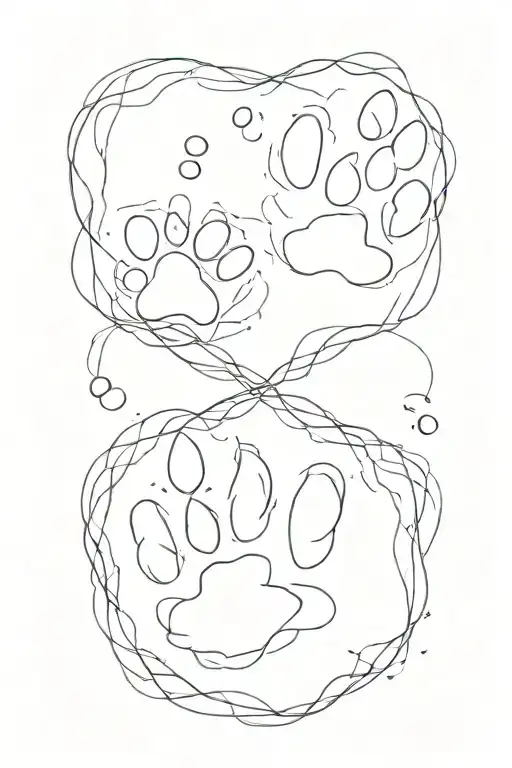 Two Paw Prints