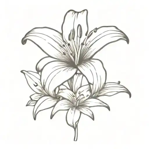 Bible And Lily Flower