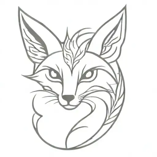 Fox With Dragon Wrapping