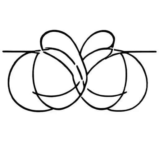Gemini And Libra Symbol Intertwined