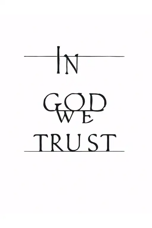 In God We Trust
