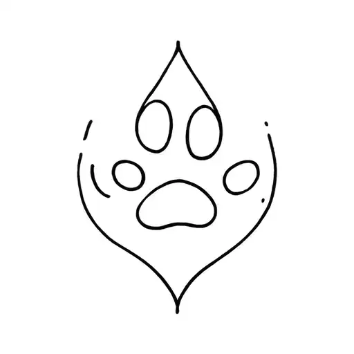 Hearth And Dog Paw Print