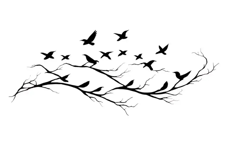 Adaptive Cycle Birds Murmurmation