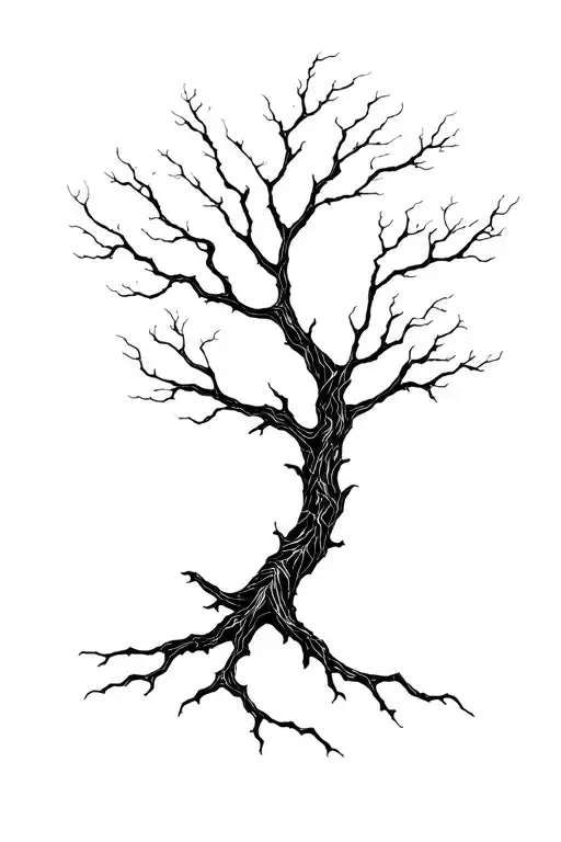 Death Tree Growing In Knight