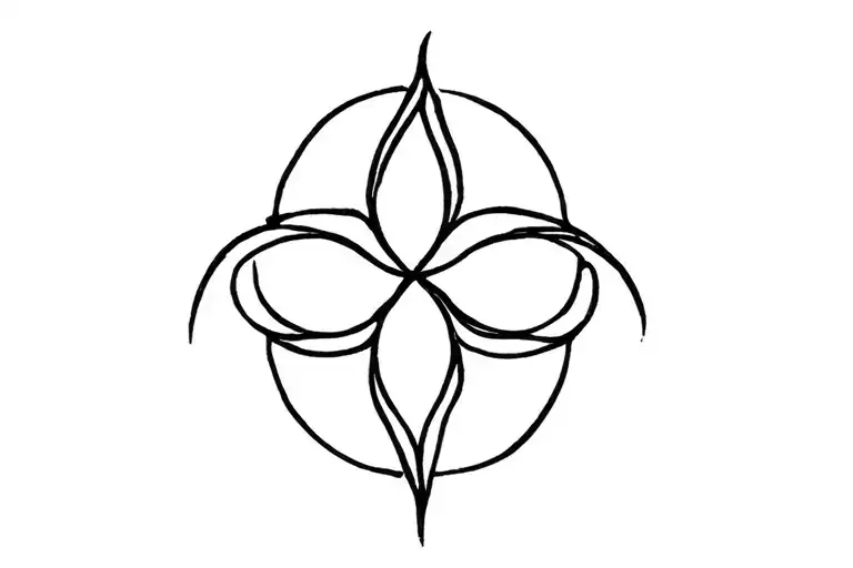 Seed Of Life Symbol Surrounded