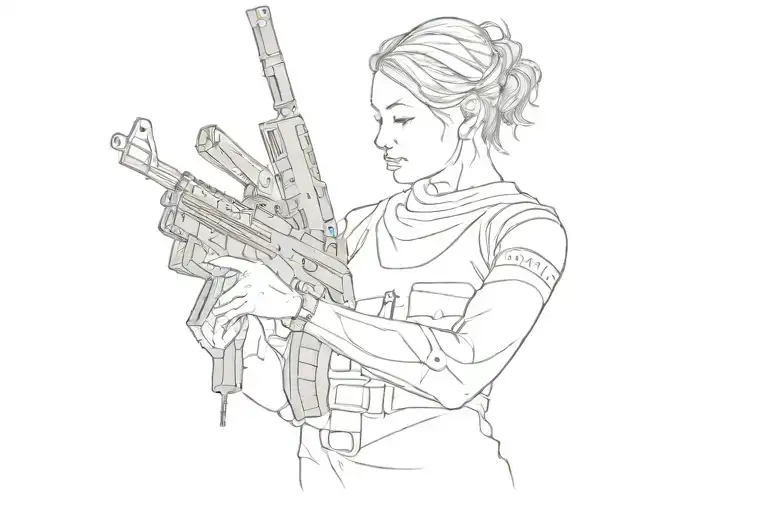 Tactical Tattoo Women