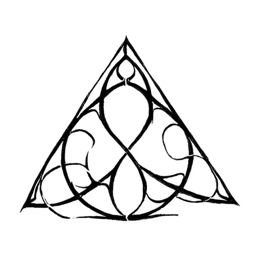 Deathly Hallows And The Triquetra