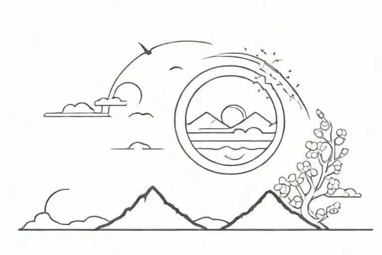 Turn Your Face Towards The Sun Rising