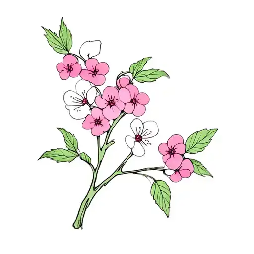 Wild Strawberries Cherry Blossom