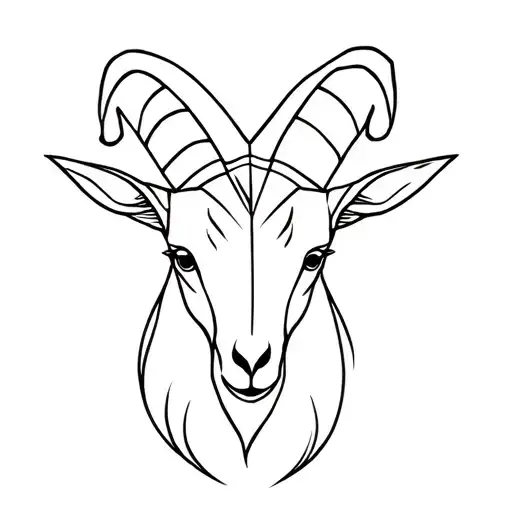 Sea Goat Head